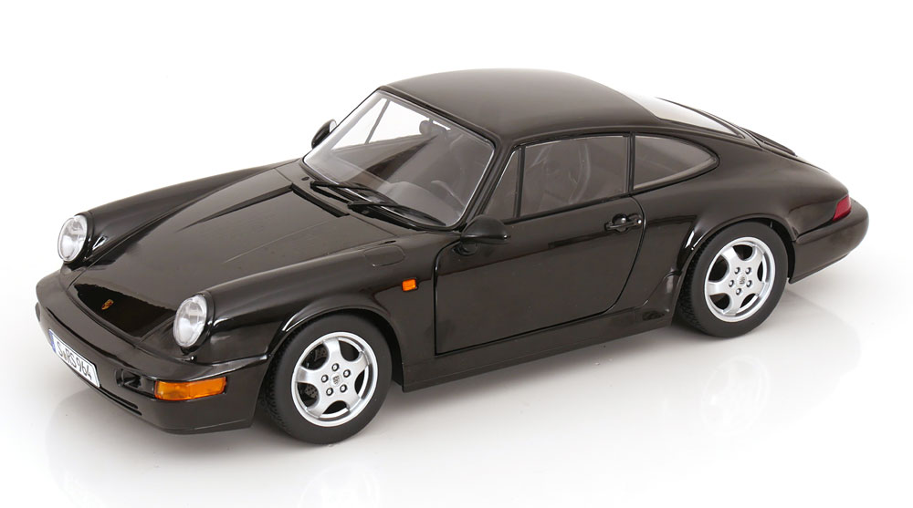 KK Scale 1/12 ミニカー ダイキャストモデル 1992年モデル ポルシェ PORSCHE - 911 964 RS COUPE 1992 ブラック