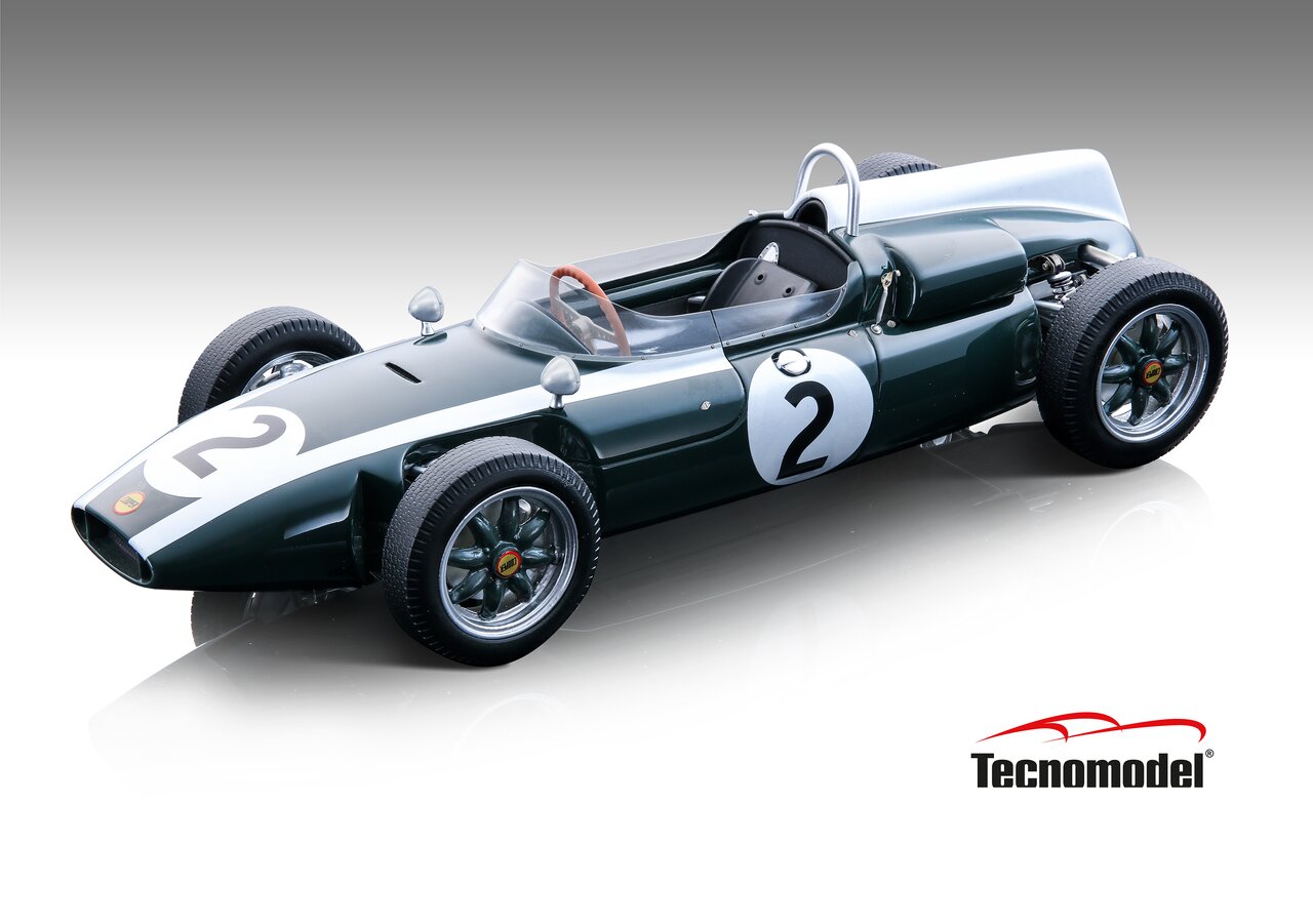 Tecnomodel テクノモデル 1/18 ミニカー レジン プロポーションモデル 1960年英国GP クーパー COOPER - F1 T53 No.2 ENGLISH GP 1960 B.McLAREN