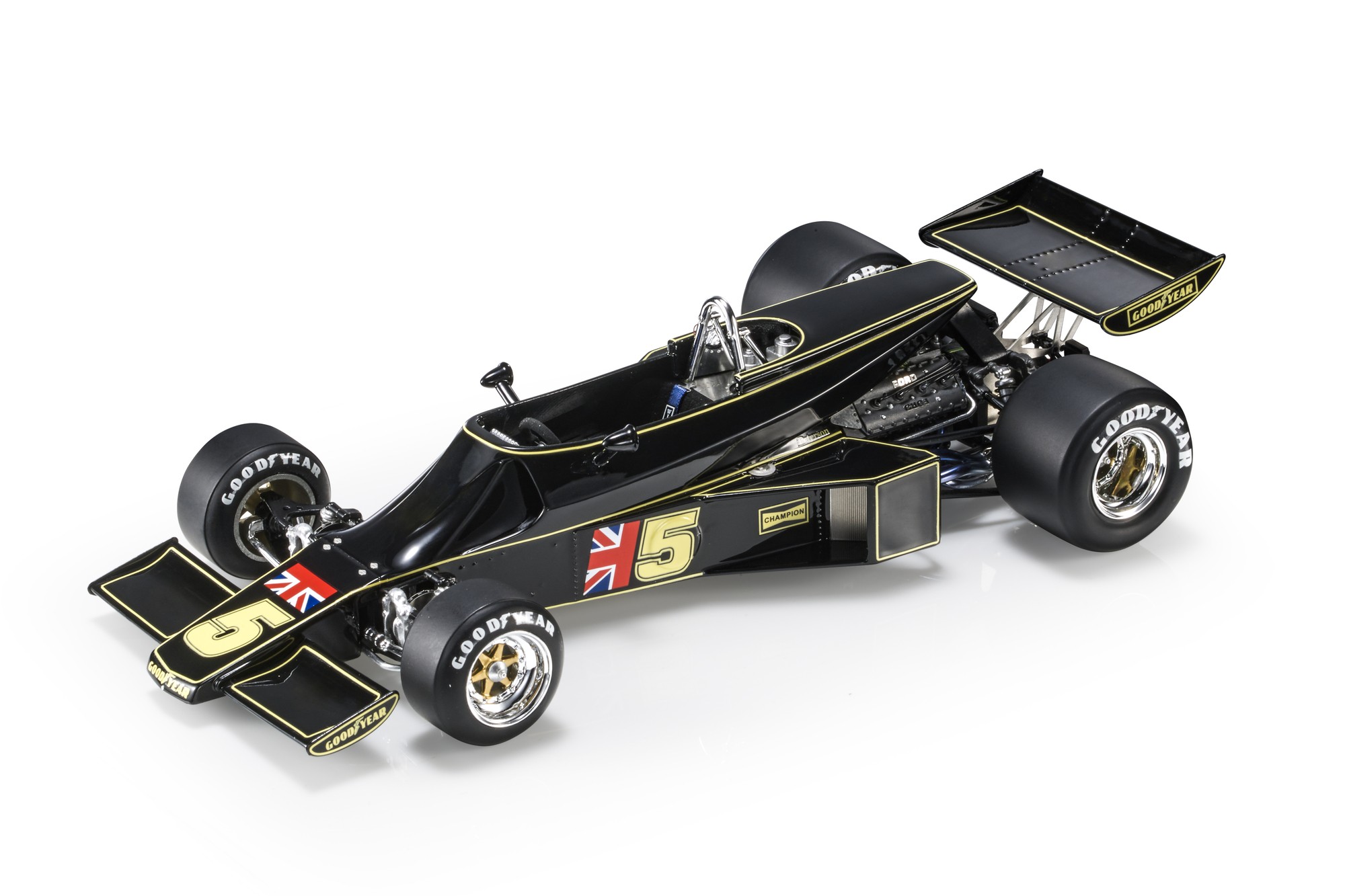 O⑧ ロータス78 ミニカー 1/18 ロニー・ピーターソン　JPS仕様 カスタム品 1/18 PMA ロータス 79 ロニー・ピーターソン JPS