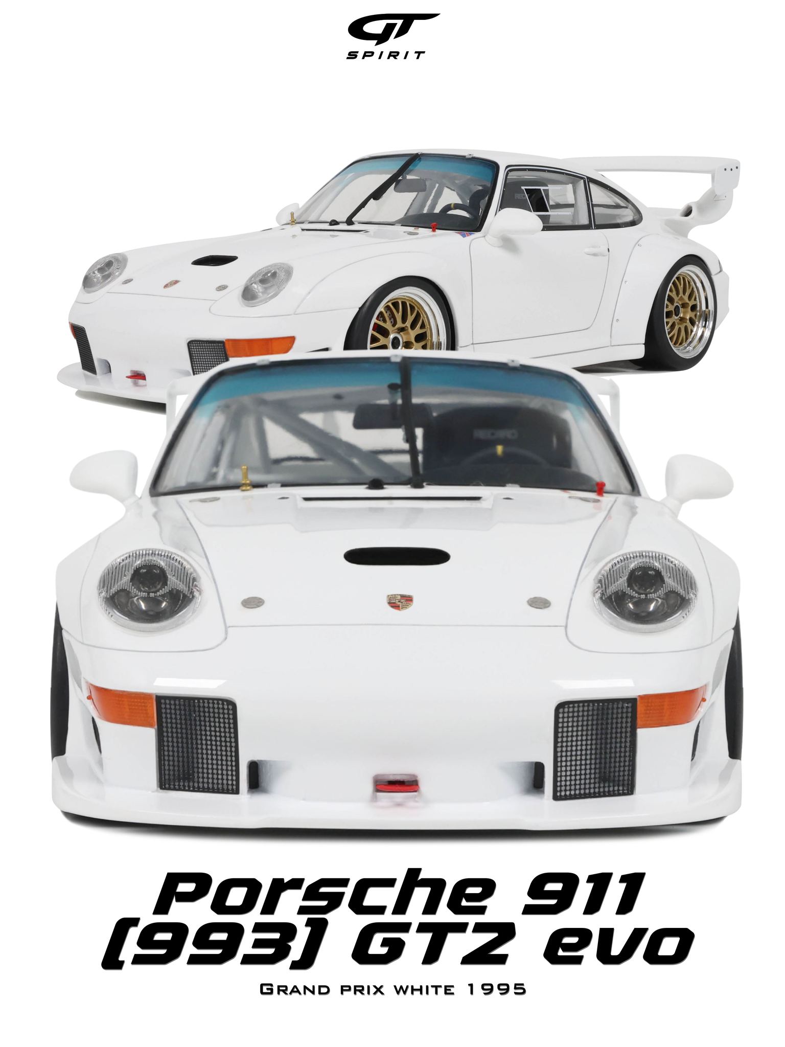 gtスピリッツポルシェ993gt2エボ18分1 1/18 UT ポルシェ 911 (993) GT2 Evo Porscheの通販 by sinwap's