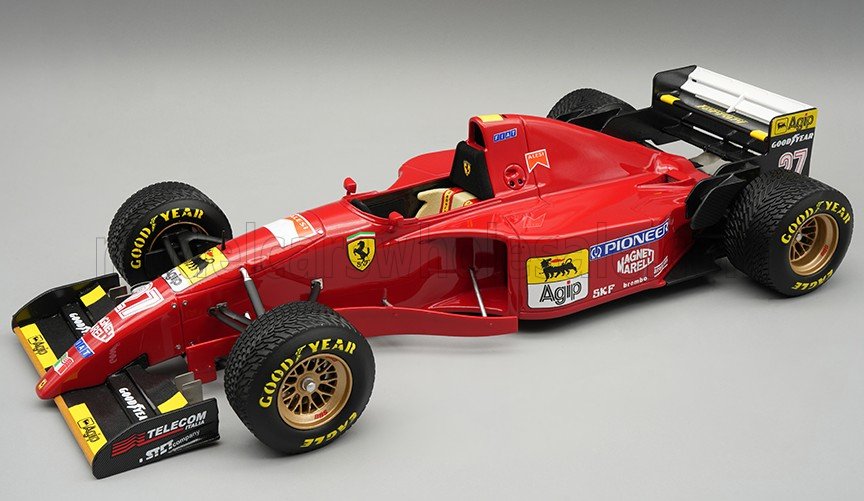 Tecnomodel テクノモデル 1/18 ミニカー レジン プロポーションモデル 1995年日本GP フェラーリ FERRARI - F1 412T2 No.27 JAPAN GP WITH RAIN TIRES 1995 JEAN ALESI ジャン・アレジ レインタイヤ仕様|ディー・ティー・ダブリュー