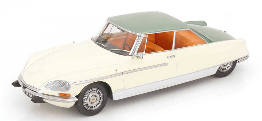Norev ノレヴ 1/18 ミニカー ダイキャストモデル 1968年モデル シトロエン CITROEN - DS21 LE LEMAN 1968 - IVORY GREEN MET アイボリー｜ディー・ティー・ダブリュー