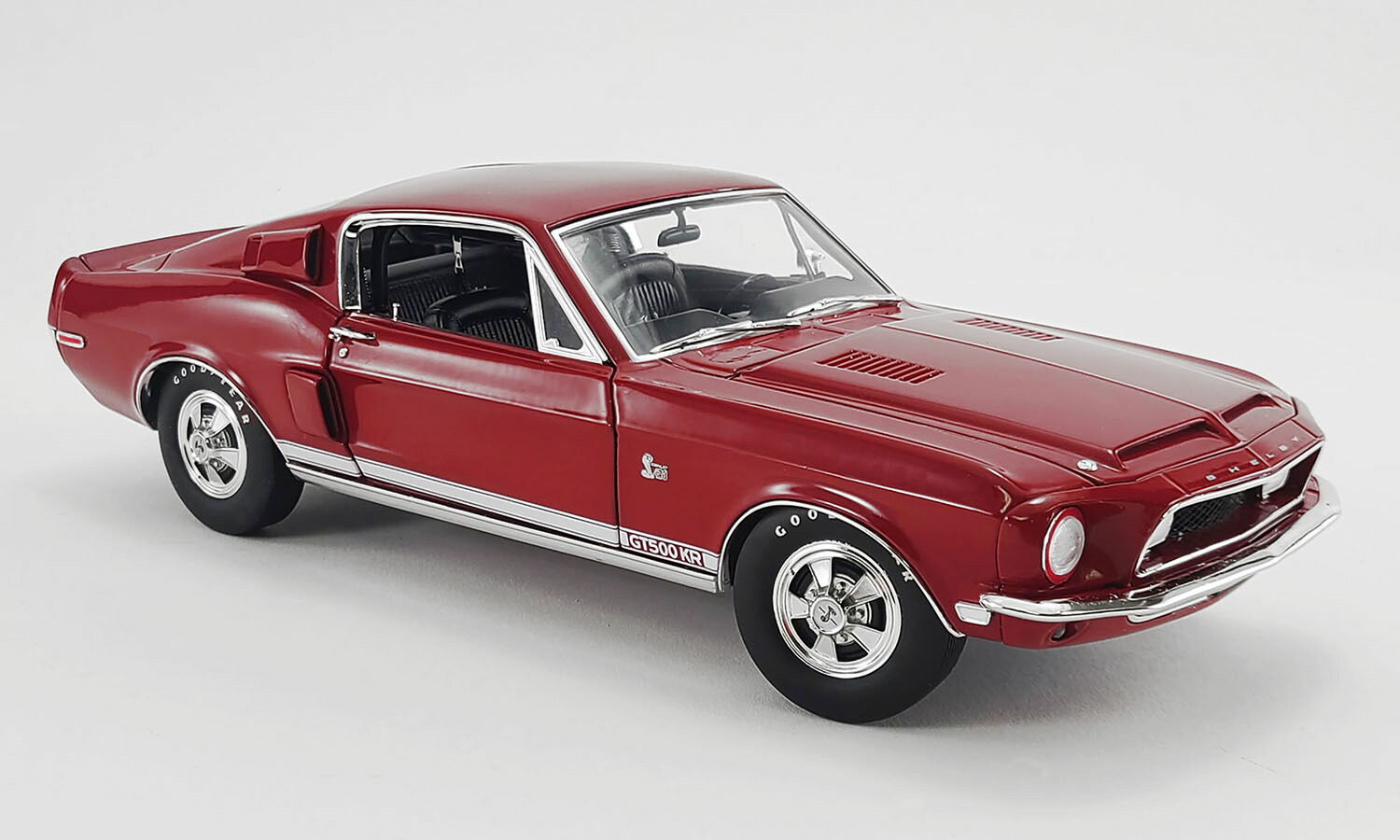 楽天市場】ミニカー 1/18 ACME 1968 シェルビー GT-500 KR 紺色