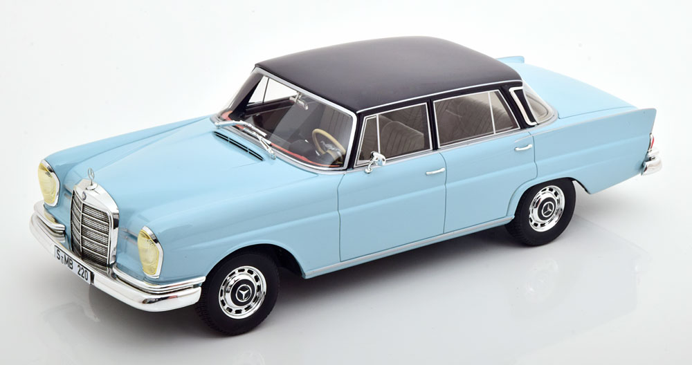 Cult Models カルトモデル 1/18 ミニカー レジン プロポーションモデル 1959年モデル メルセデスベンツ MERCEDES BENZ - 220SE (W111) ブルー｜ディー・ティー・ダブリュー