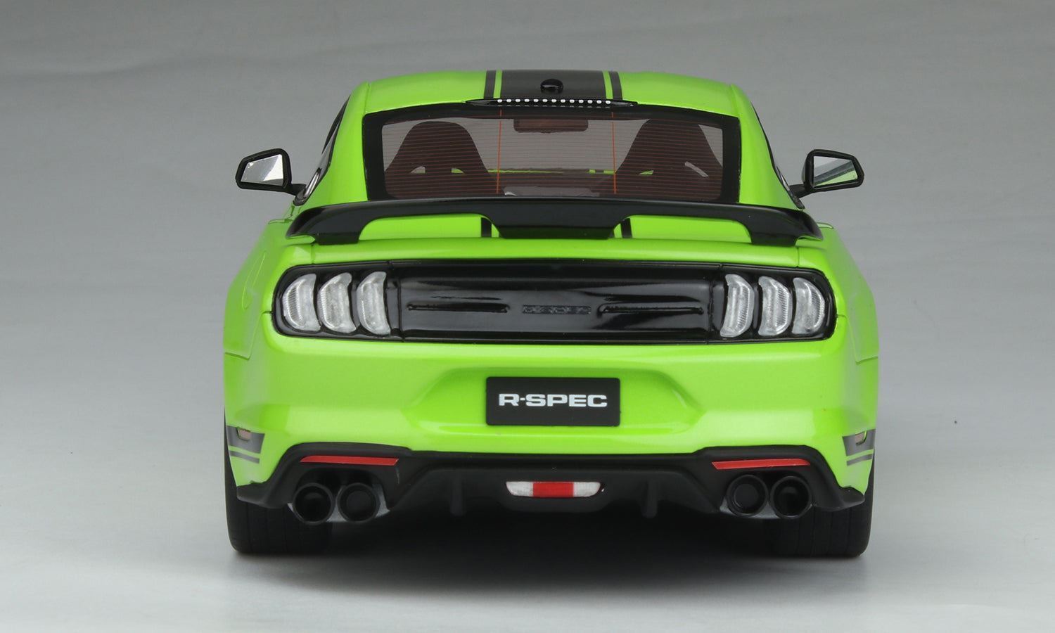GTSpirit1/18ミニカーレジンプロポーションモデル2020年モデルフォードマスタング2020FORDMUSTANGR-SPEC-RHDGrabberLimeライムグリーン