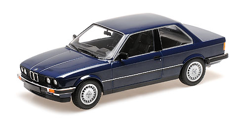 Minichamps ミニチャンプス 1/18 ミニカー ダイキャストモデル 1982年モデル BMW - 3-SERIES 323i 1982 ブルー|ディー・ティー・ダブリュー