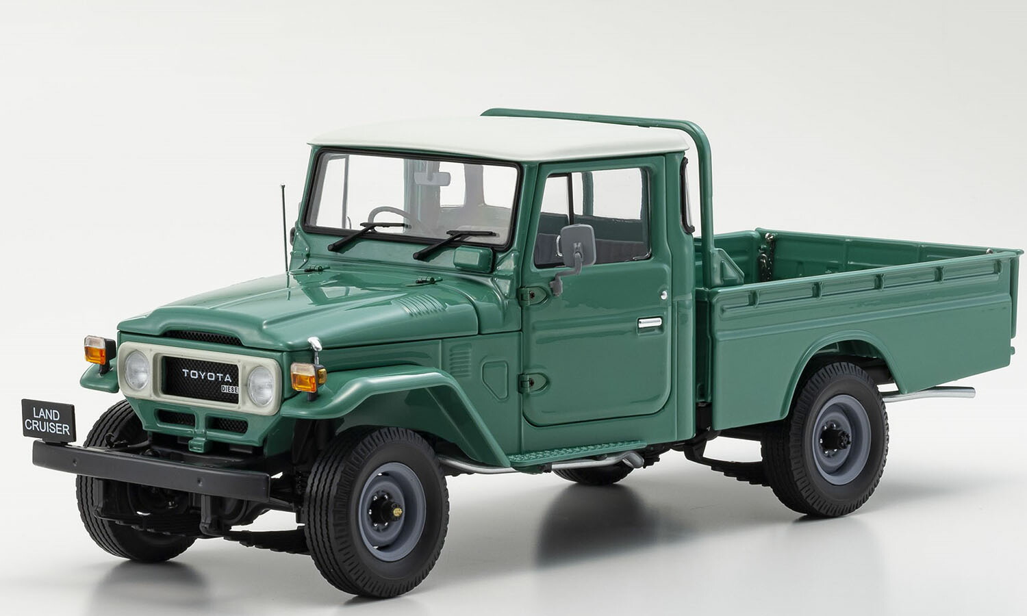京商1/18スケール TOYOTAランドクルーザー40 青 ご支援いただければお手元に！【限定400台】ランクル“40” 1/18