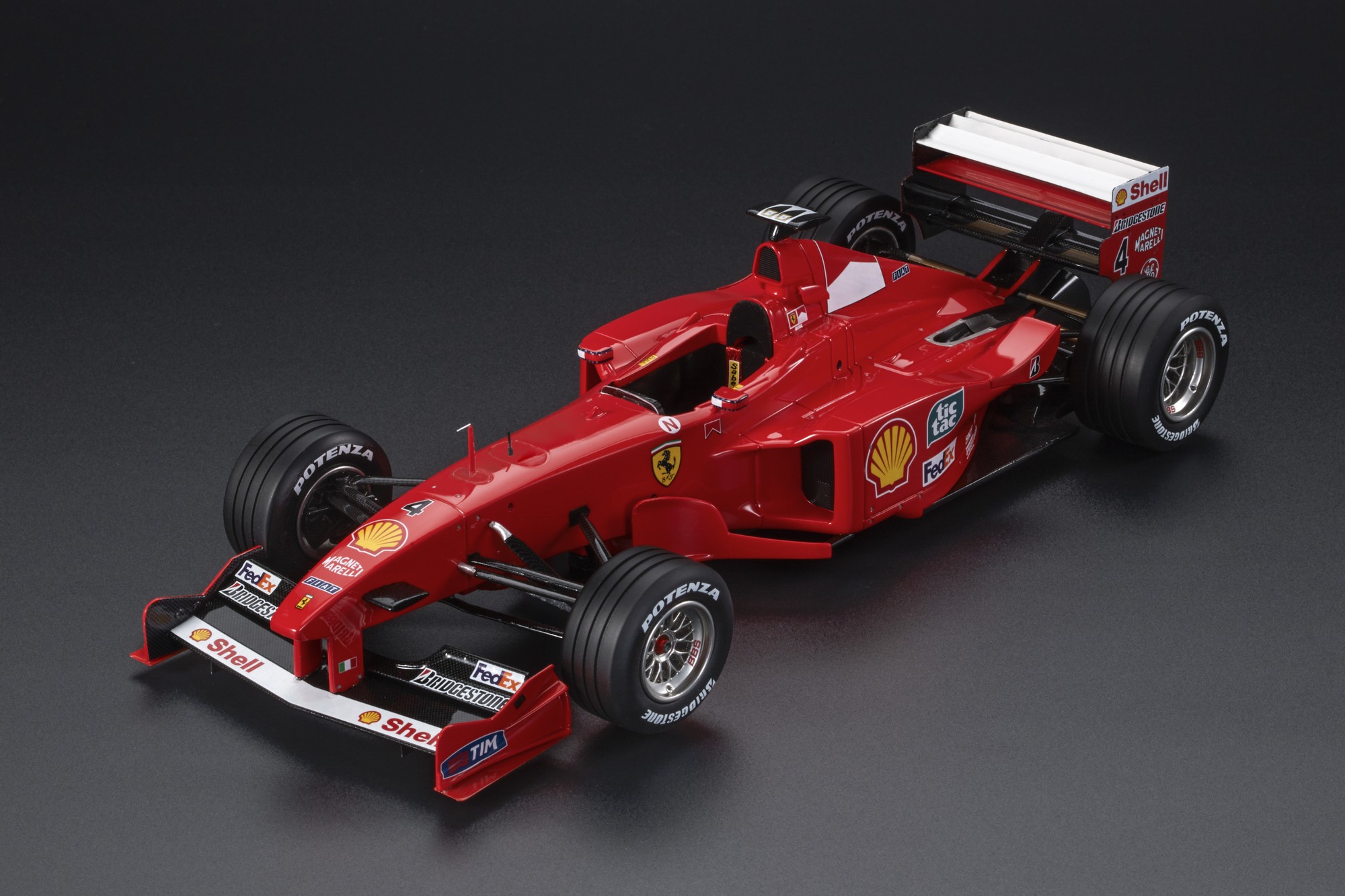 楽天市場】ミニカー 1/18 完成品 フェラーリ Ferrari F399 1999