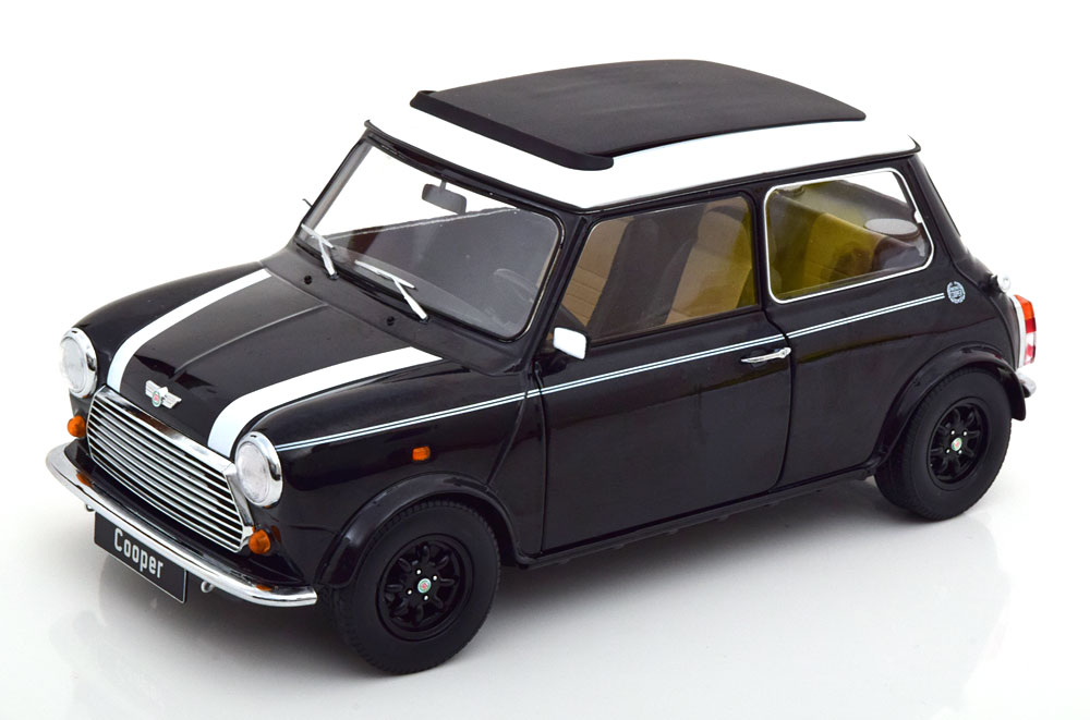 KK Scale 1/12 ミニカー ダイキャストモデル 1992年モデル MINI - COOPER SUNROOF 1992 ブラック|ディー・ティー・ダブリュー