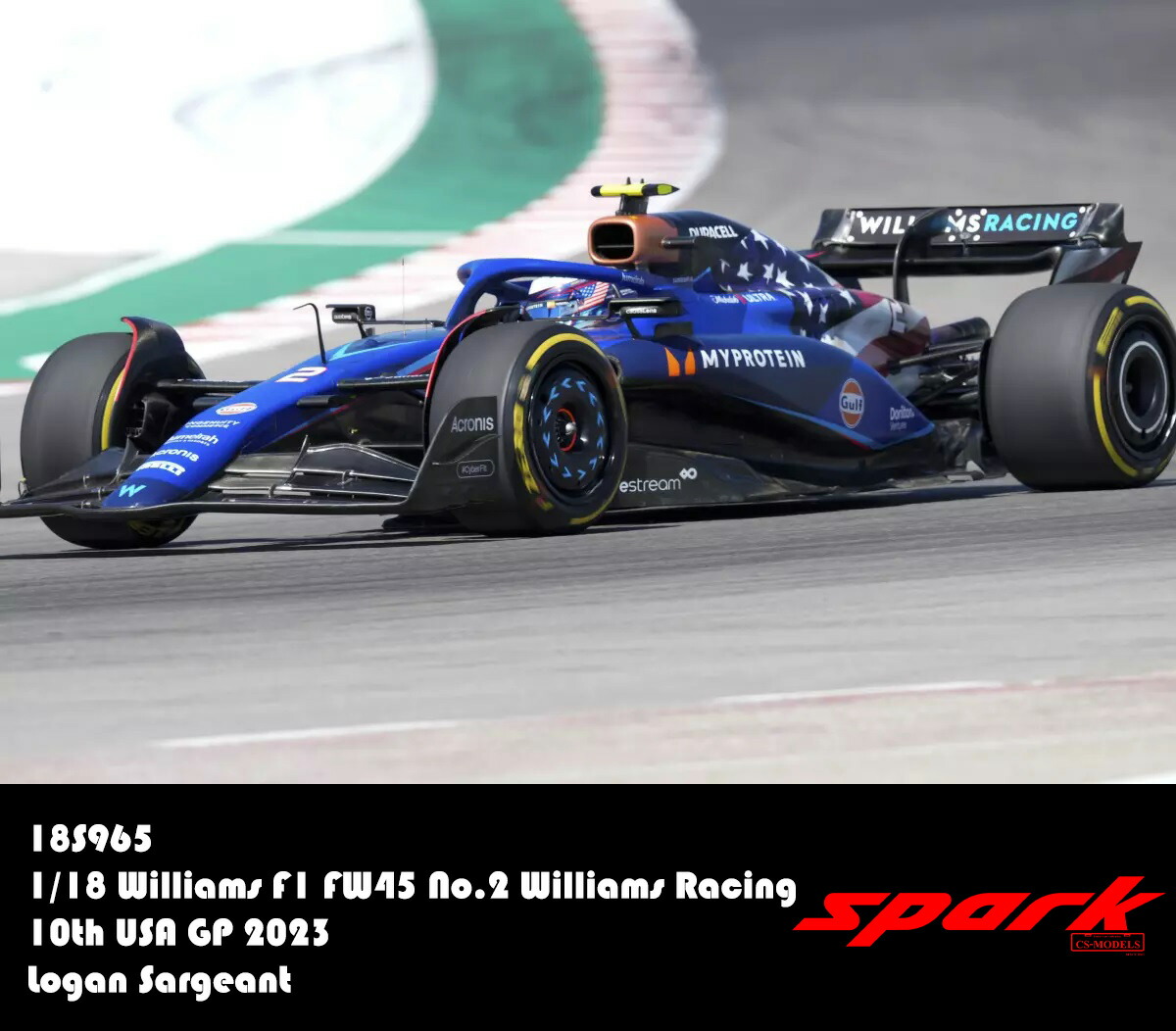 楽天市場】スパーク 1/18 ウィリアムズ FW45 #2 10位 アメリカGP
