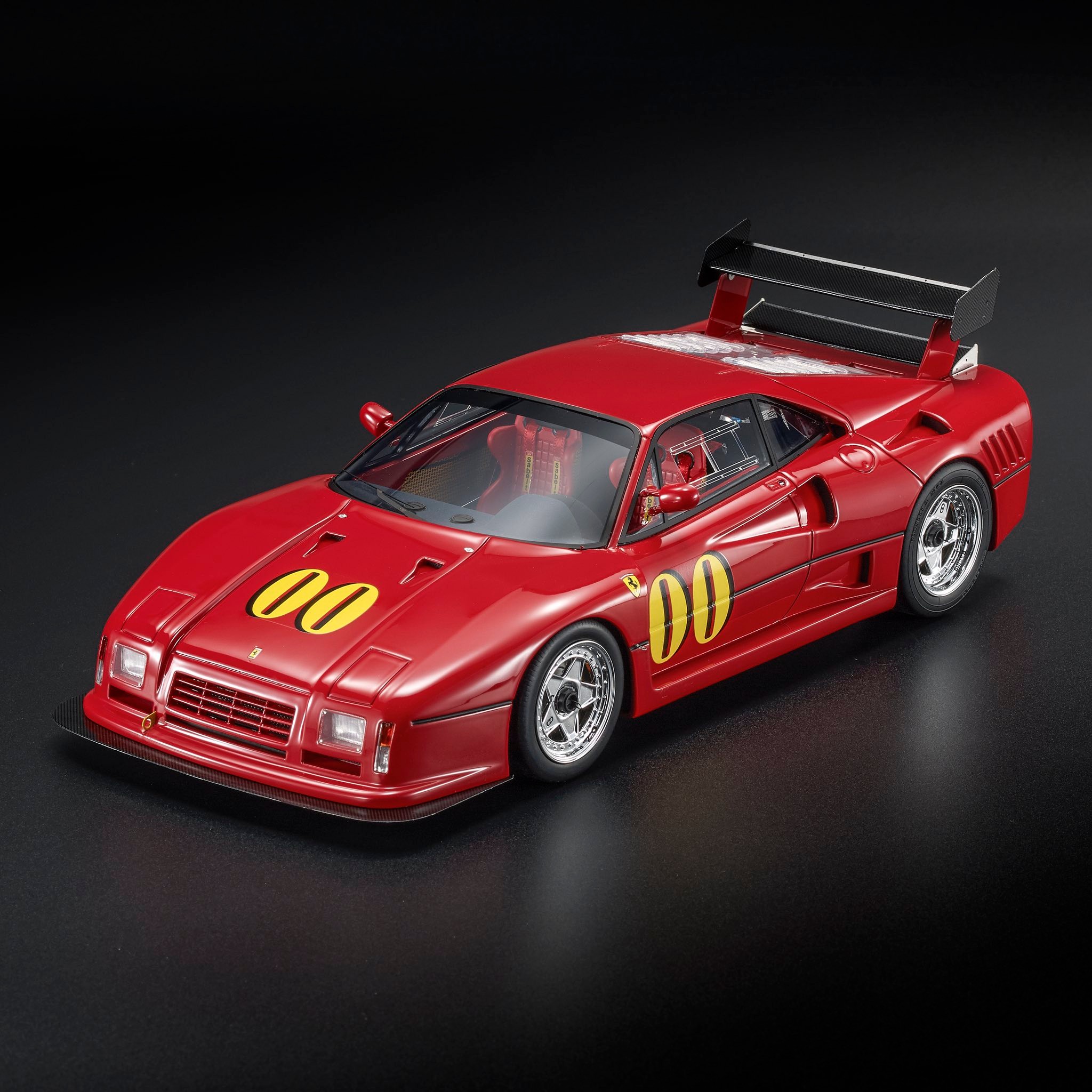 Top Marques トップマルクス 1/18 ミニカー レジン プロポーションモデル 1987年モデル フェラーリ FERRARI - 288 GTO EVOLUZIONE No.00 1987 - ENZO FERRARI MUSEUM
