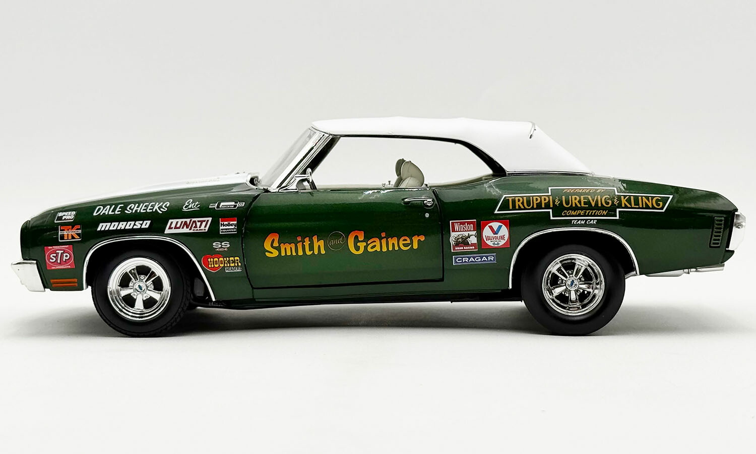 ACME 1/18 ミニカー ダイキャストモデル 1970年モデル シボレー Chevrolet Chevelle Convertible SS 1970 – Smith & Gainer|ディー・ティー・ダブリュー