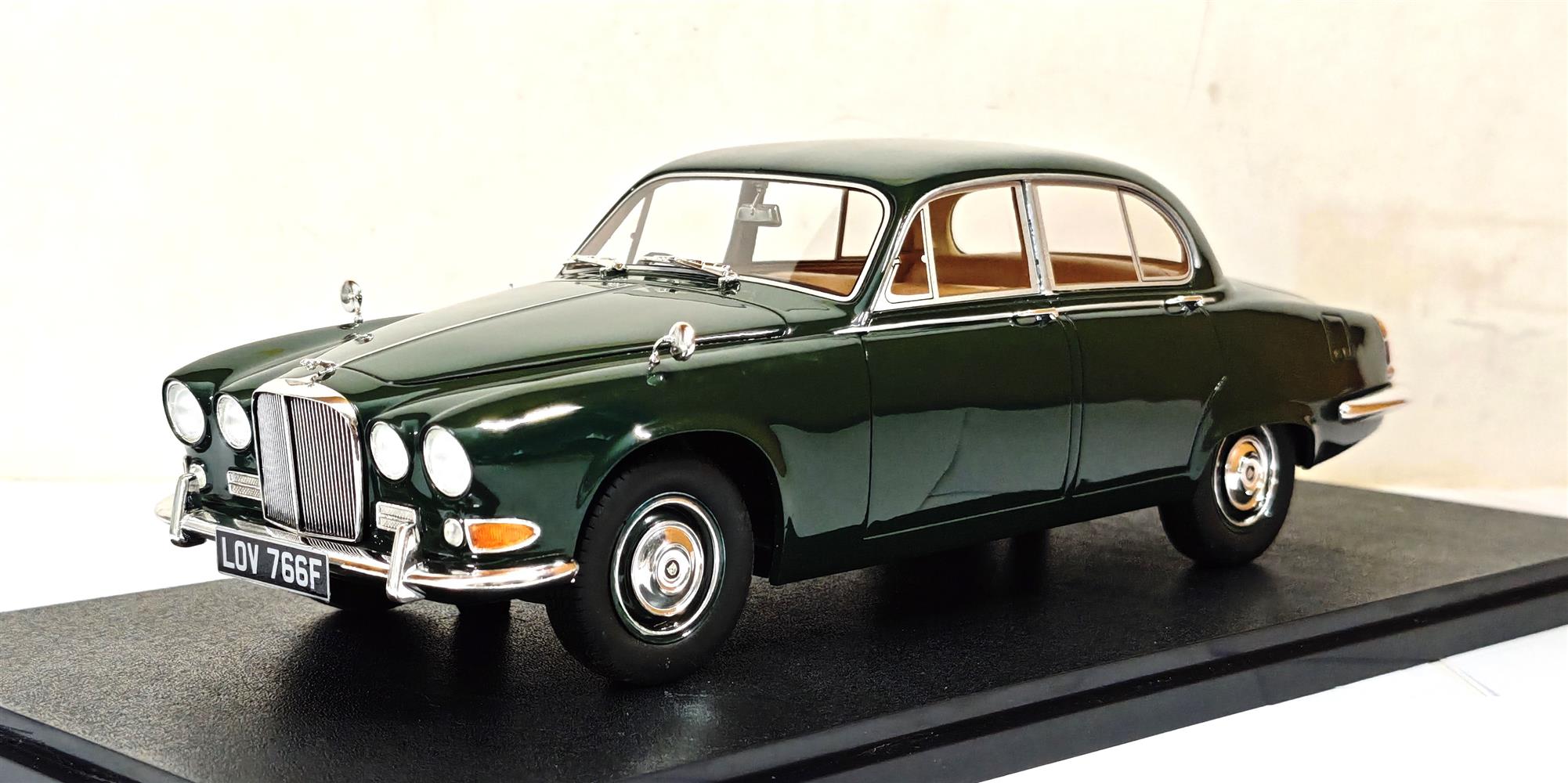 Cult Scale Models カルトモデル 1/18 ミニカー レジン プロポーションモデル 1967年モデル ジャガーJAGUAR - 420 1967 BRITISH RACING GREEN グリーン｜ディー・ティー・ダブリュー