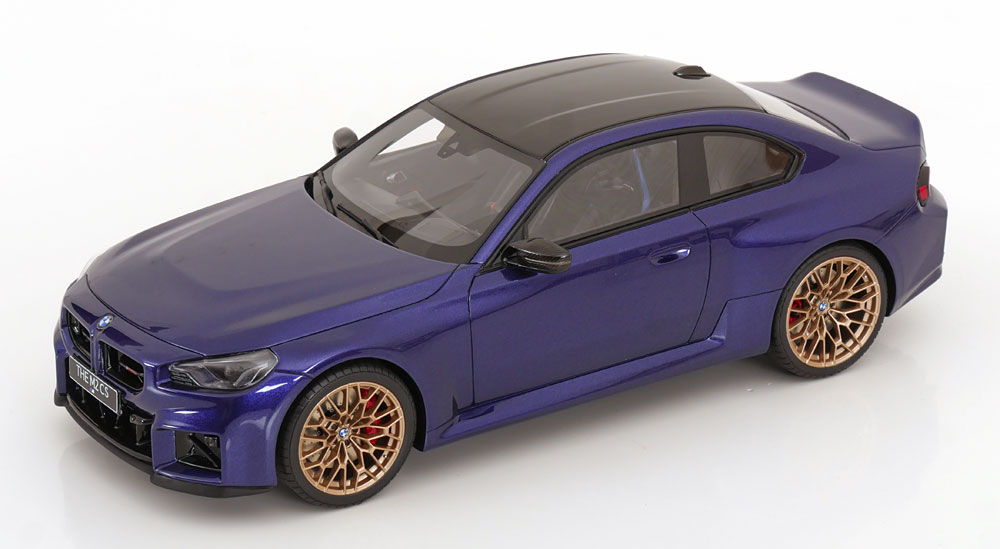 GT Spirit gts552 1/18 ミニカー レジン プロポーションモデル 2025年モデル BMW - 2-SERIES M2 CS COUPE 2025 ブルーメタリック｜ディー・ティー・ダブリュー