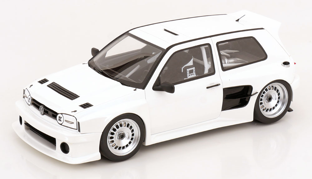 Otto Mobile otm476 オットモビル 1/18 ミニカー レジン プロポーションモデル 2024年モデル フォルクスワーゲン 2024 Volkswagen Golf III Khyzyl Saleem ホワイト|ディー・ティー・ダブリュー