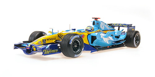 Minichamps ミニチャンプス 1/18 ミニカー レジン プロポーションモデル 2006年トルコGP ルノー RENAULT F1 TEAM R26 FERNANDO ALONSO フェルナンド・アロンソ TURKISH GP 2006