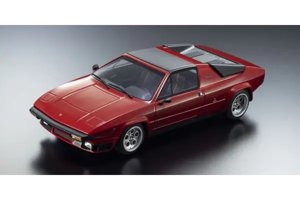 Kyosho 京商 1/18 ミニカー レジン プロポーションモデル 1976年モデル ランボルギーニ シルエット LAMBORGHINI SILHOUETTE P300 レッド