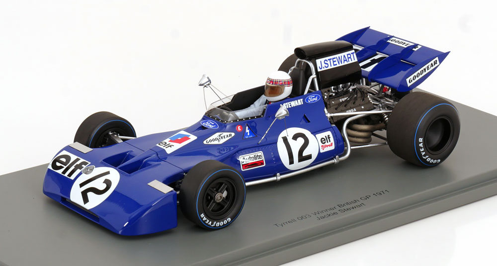 1/18 EXOTO ティレル 003 1971 モナコGP J.スチュワート タイレル003 1971 モナコGP (プラモデル) - ホビーサーチ カーモデル