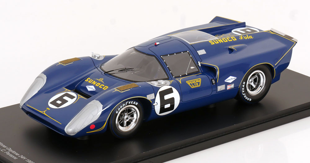 楽天市場】スパーク 1/18 ローラ T70 MK3 #6 優勝 デイトナ24時間 1969