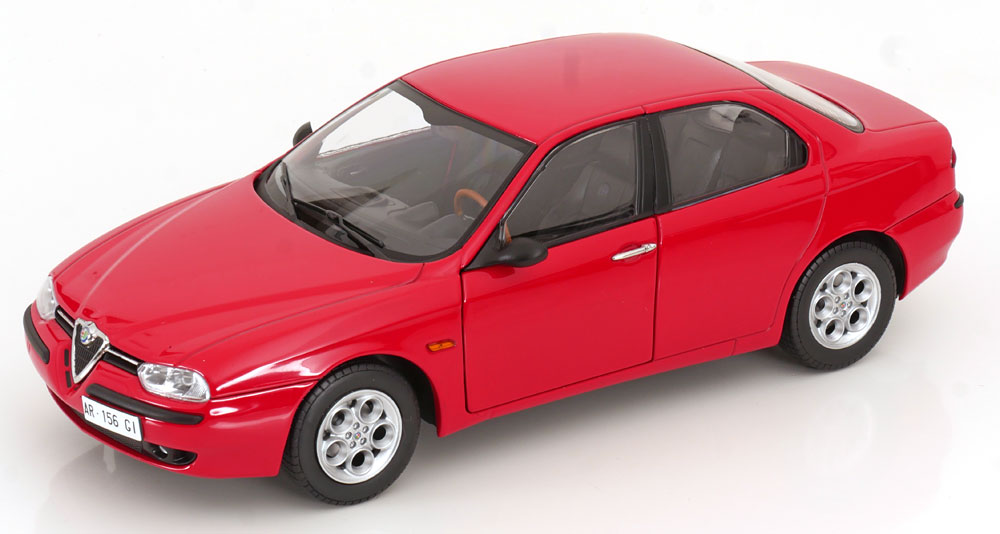 MITICA 1/18 アルファロメオ 156 2.5 V6 1997 レッド 楽天市場】ミティカ 1/18 アルファロメオ 156 2.5 V6 24V 1997