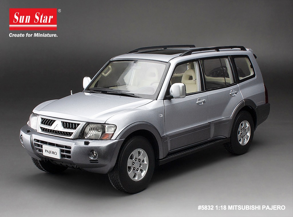 【未開封】サンスター　MITSUBISHI PAJERO 1/18 Sunstar Mitsubishi Pajero - Blue - 1/18 Diecast | eBay