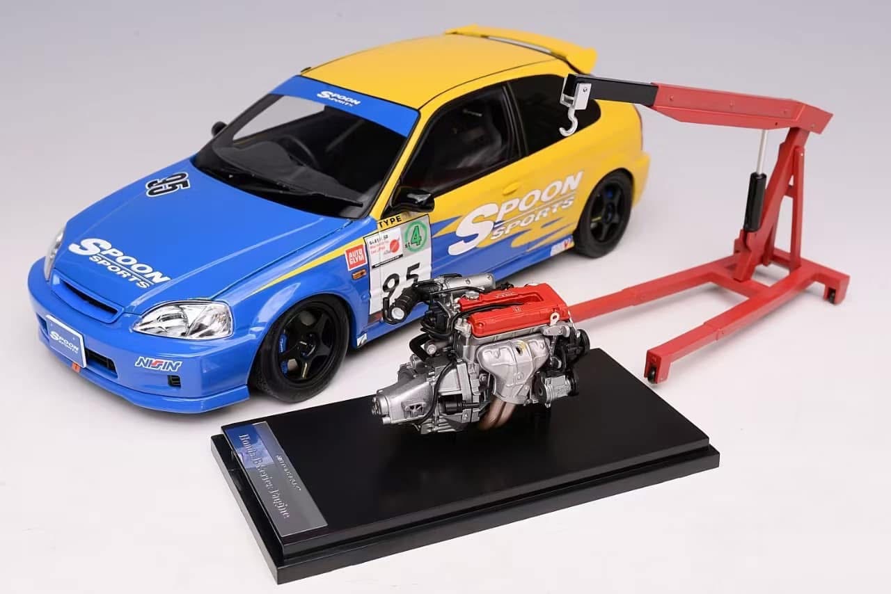 pop race 1/18 シビック Amazon | POP RACE 1/18 FK8 Civic Type R Black 完成品 PR18-FK8M-BLK