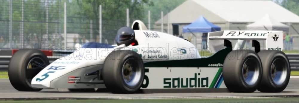 GP Replicas 1/18 ミニカー レジン プロポーションモデル 1982年シーズン ウィリアムズ WILLIAMS - F1 FW08 TEAM FORD SIX WHEELS (6 RUOTE) No.6 WORLD CHAMPION PRESS VERSION SEASON 1982 KEKE ROSBERG ケケ・ロズベルグ 45,487円