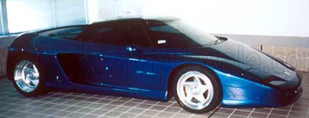 Topmarques トップマルケス 1/18 ミニカー レジン プロポーションモデル 1989年モデル フェラーリ FERRARI - MYTHOS PININFARINA SPIDER 1989 - PERSONAL CAR SULTAN OF BRUNEI ブルネイ国王私有車 ブルーメタリック｜ディー・ティー・ダブリュー