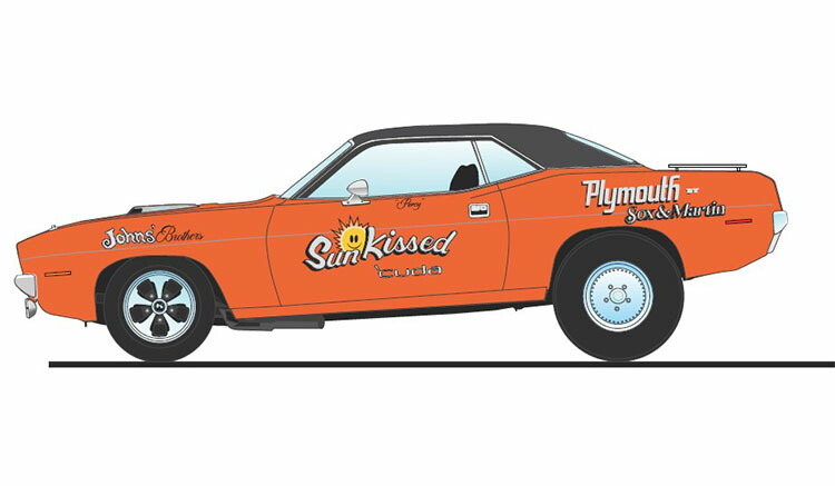 楽天市場】ミニカー 1/18 ACME☆1965 プリムス ベルベディア