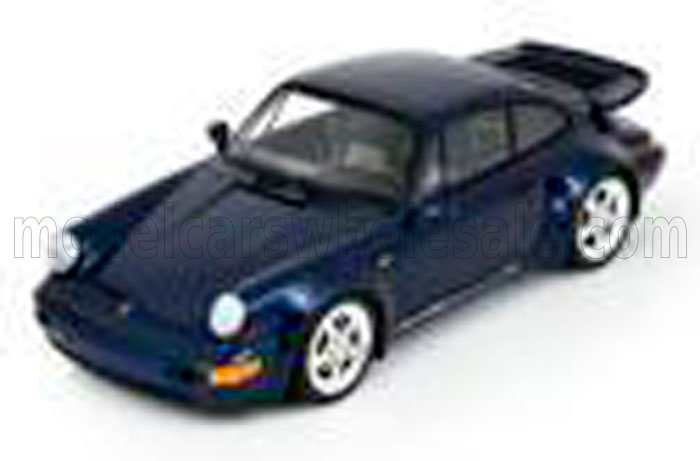 Spark 1/18 ミニカー レジン プロポーションモデル 1992年モデル ポルシェ PORSCHE - 911 964 TURBO S COUPE 1992 ブルー