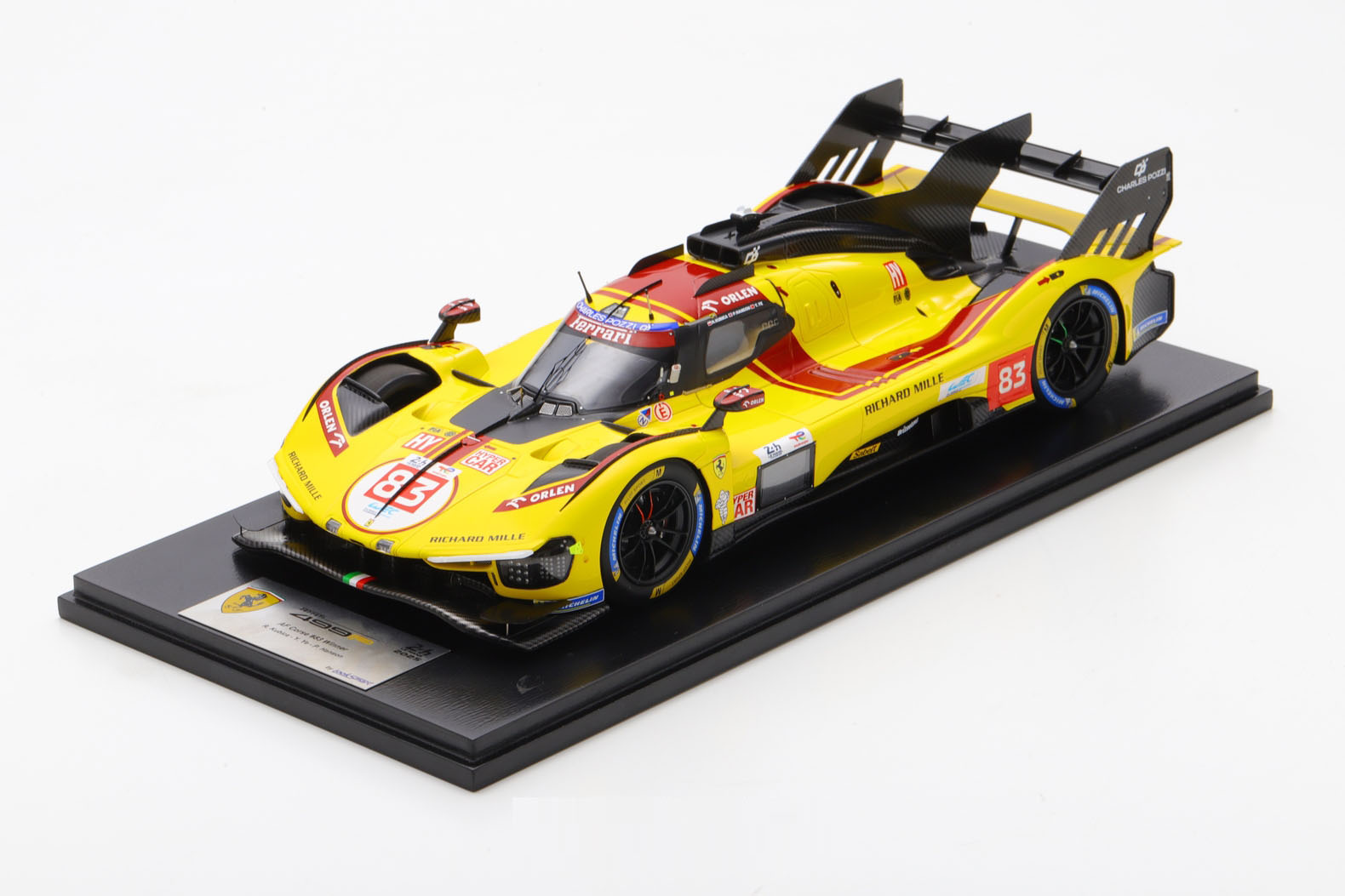 Looksmart 1/18 ミニカー レジン プロポーションモデル 2025年ルマン24時間 優勝モデルフェラーリ FERRARI - 499P 3.0L TURBO V6 TEAM AF CORSE No.83 WINNER 24h LE MANS 2025 ROBERT KUBICA - PHIL HANSON - YIFEI YE