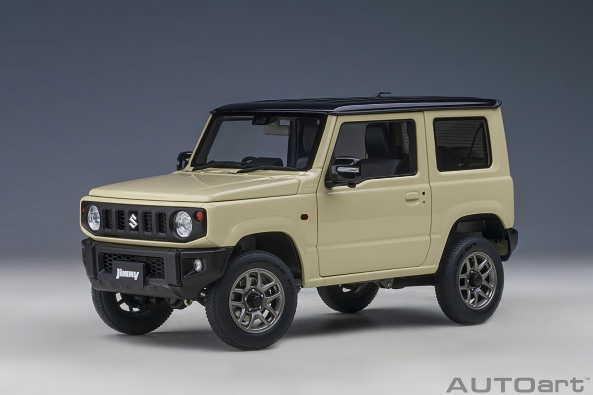 AUTOart オートアート 1/18 ミニカー コンポジットダイキャストモデル 2018年モデル スズキ ジムニー Suzuki Jimny JB64｜ディー・ティー・ダブリュー
