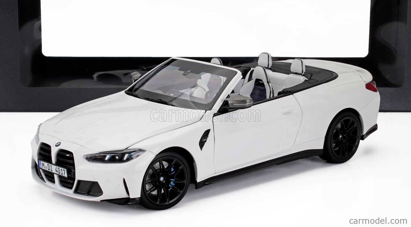 ディーラーアクセサリーモデル Minichamps ミニチャンプス 1/18 ミニカー ダイキャストモデル 2024年モデル BMW - 4-SERIES M4 CABRIOLET LCI (G83) 2024 アルピンホワイト 32,487円