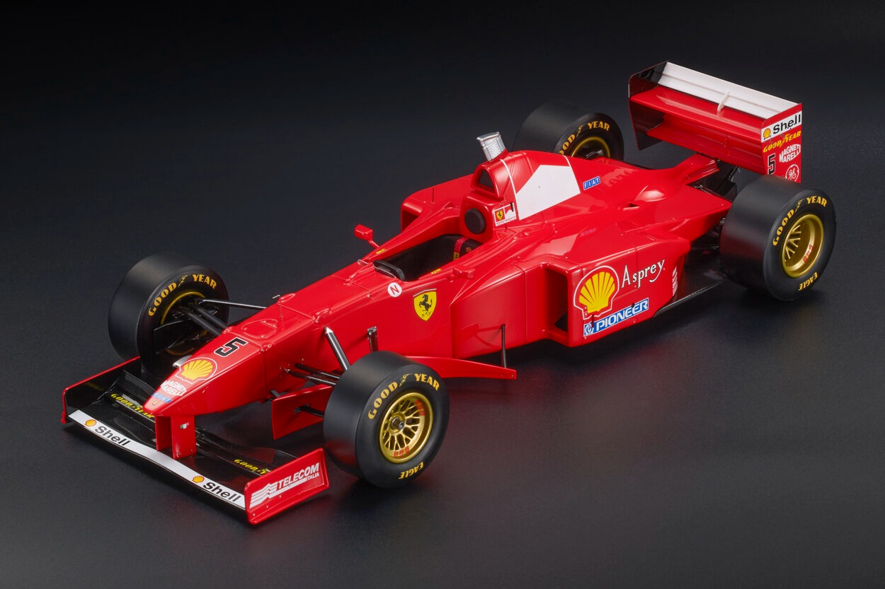 GP Replicas 1/12 ミニカー レジン プロポーションモデル 1997年日本GP 優勝モデル フェラーリ FERRARI - F1 F310B TEAM SCUDERIA FERRARI No.5 WINNER JAPAN GP 1997 MICHAEL SCHUMACHER ミカエル・シューマッハ