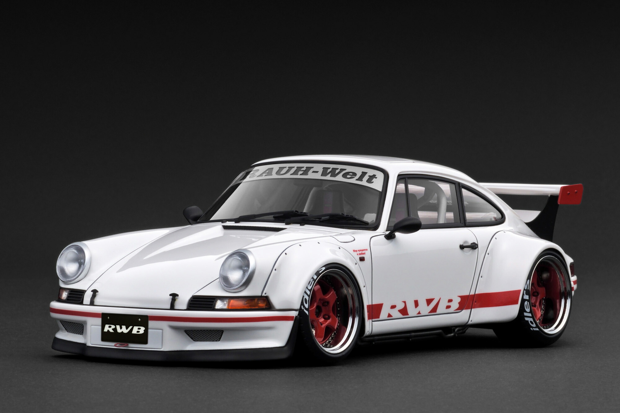 1/18 イグニッションモデル RWB 997 ポルシェ ignition 白 1/18 Ignition Model Porsche RWB 997 GT3 White - LIVECARMODEL.com