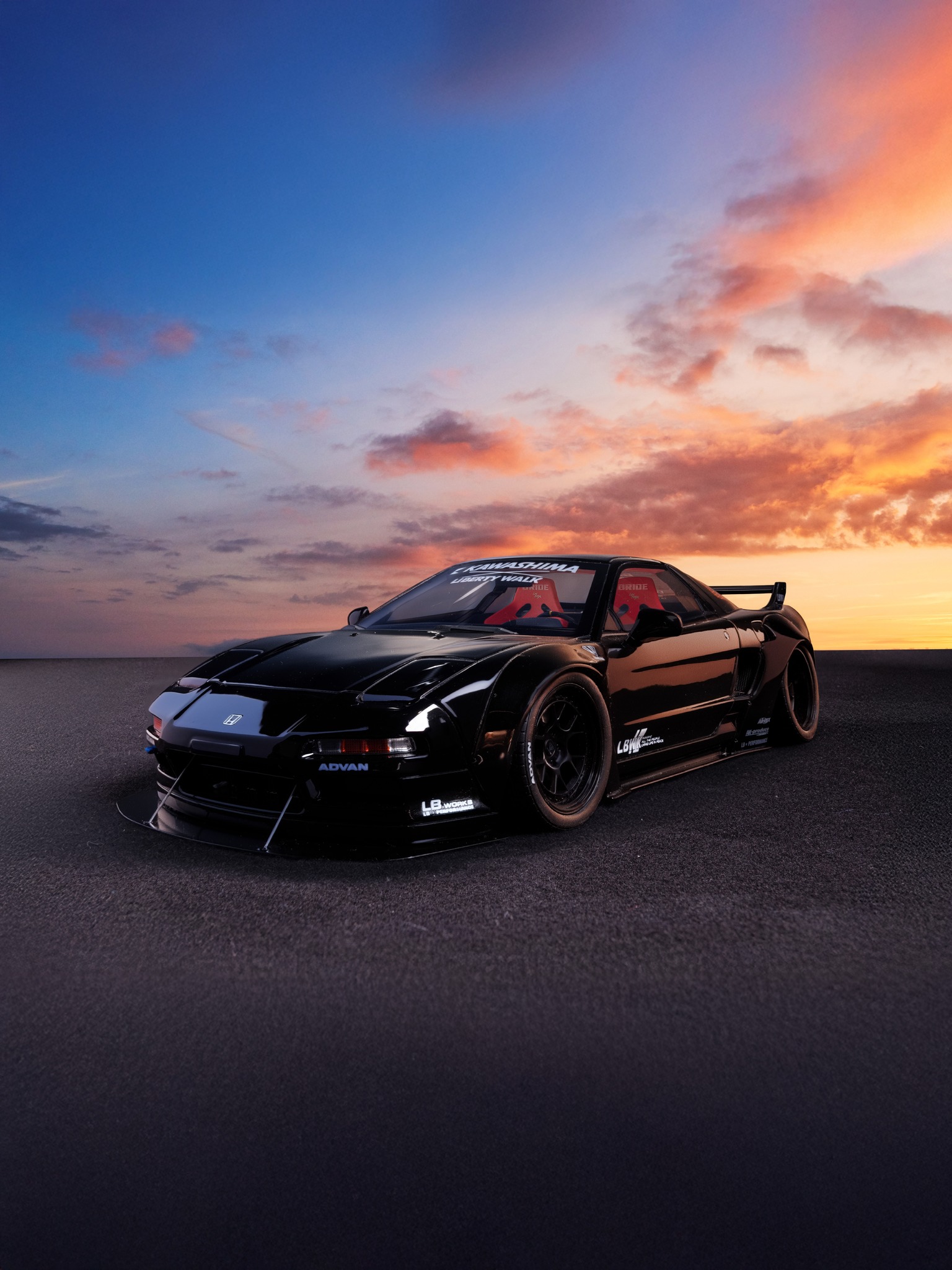 楽天市場】オットー 1/18 ホンダ NSX W オートスポーツ 2020 ブルー