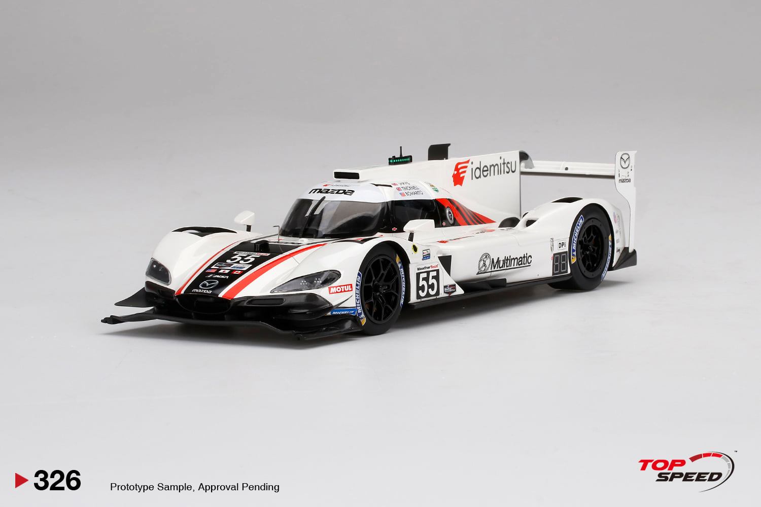 MAZDA VISION COUPE　モデルカー1/18 1/18 Make Up 2017 Mazda Vision Coupe (Metallic Grey) Car