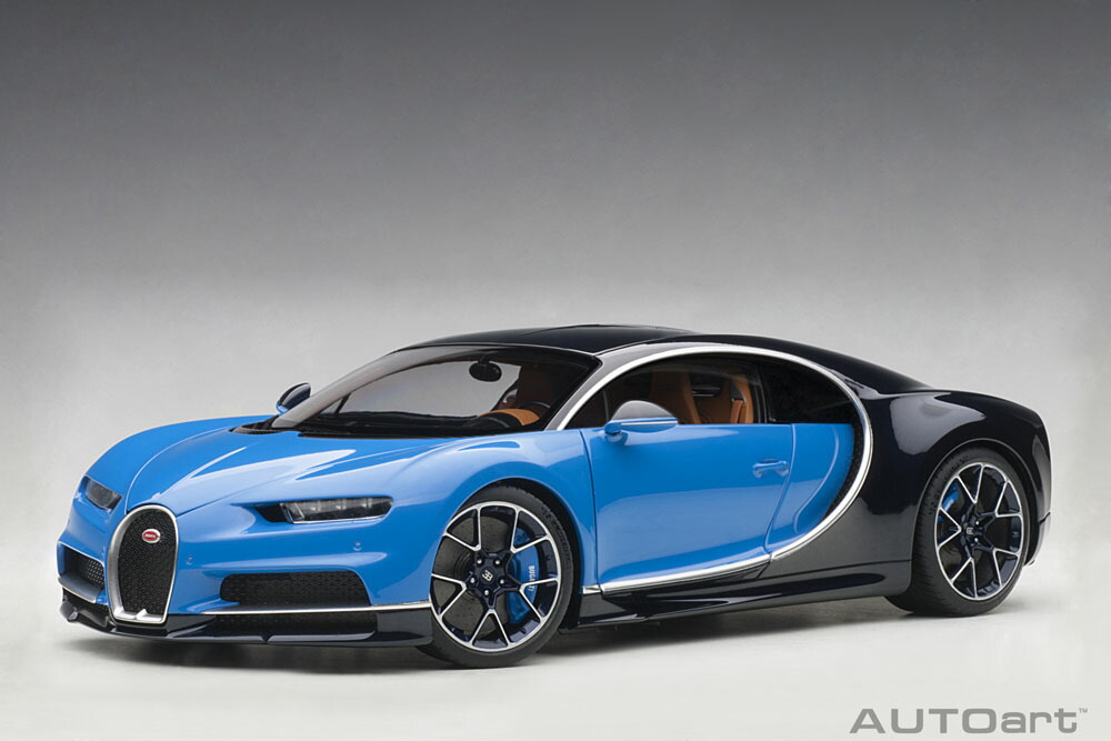 ブガッティ シロン EB 18.3 ブルー 1/18 オートアート 70911 Autoart 1/18 Scale Diecast 70911 - Bugatti EB 18.3 Chiron