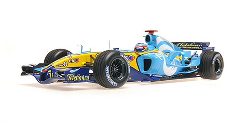 Minichamps 1/18 ミニカー ダイキャストモデル 2005年7月フランスGP 優勝モデル ルノー RENAULT - F1 R25 TEAM RENAULT No.1 WORLD CHAMPION WINNER FRENCH GP 2005 FERNANDO ALONSO フェルナンド・アロンソ