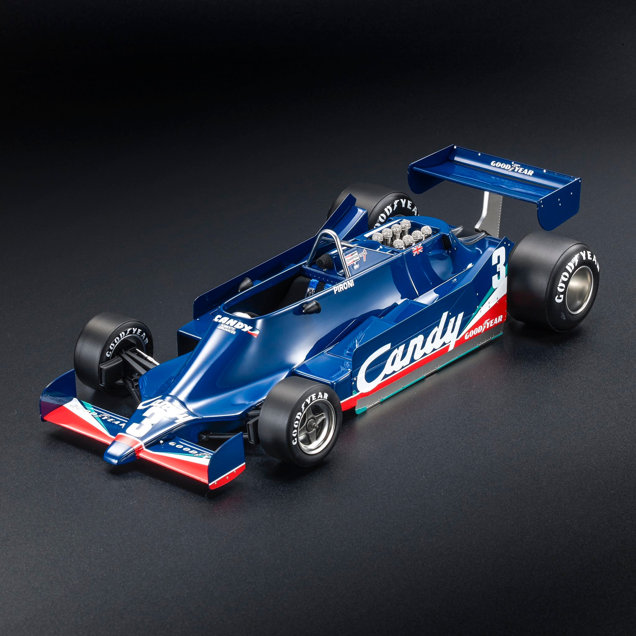 貴重ＴＳＭモデル製ティレル・フォード００６　１９７３ドイツＧＰWIN 1/18 貴重TSMモデル製ティレル・フォード006 1973ドイツ