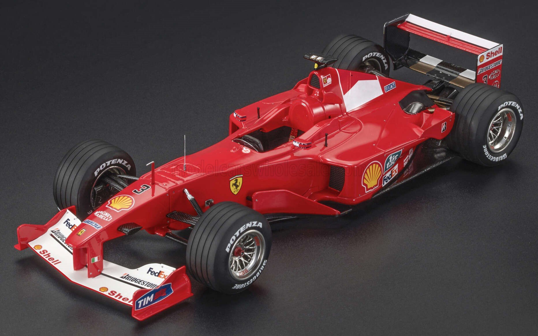 GP Replicas 1/18 ミニカー レジン プロポーションモデル 2000年モンツァ・イタリアGP 優勝モデル フェラーリ FERRARI - F1 F2000 No.3 WORLD CHAMPION WINNER ITALY MONZA GP 2000 MICHAEL SCHUMACHER|ディー・ティー・ダブリュー