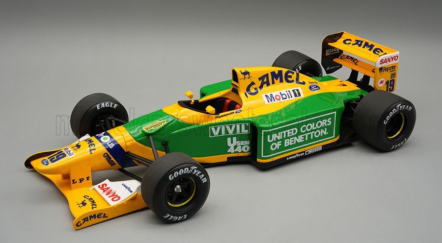 GRAND PRIX 1/18 BENETTON フォードミニカー 楽天市場】ミニチャンプス 1/18 ベネトン フォード B192 F1 3