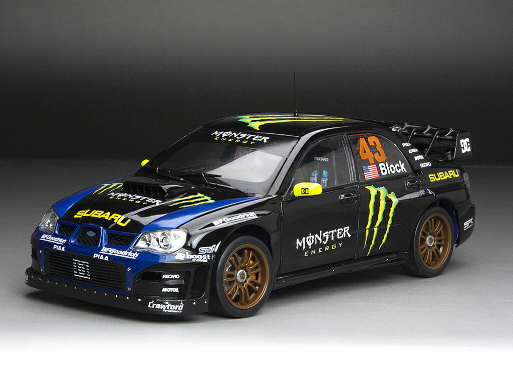 305-106 サンスター 1/18 スバル インプレッサ WRC07 #6 305-106 サンスター 1/18 スバル インプレッサ WRC07 #6