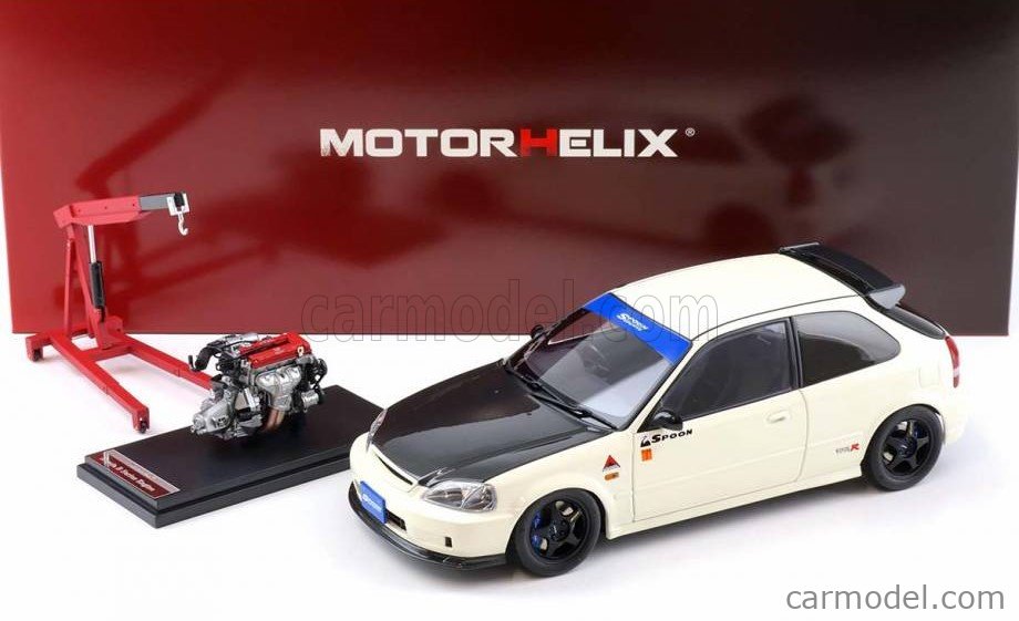 楽天市場】モーターヘリックス 1/18 ホンダ シビック タイプ R
