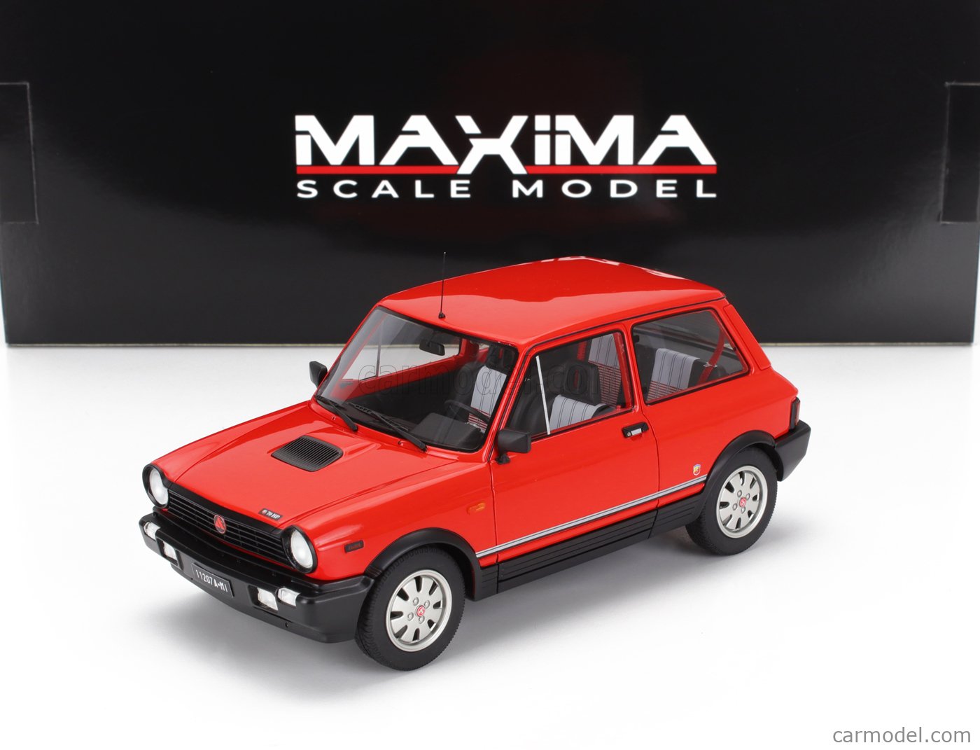1984 Autobianchi A-112 Abarth VII Seies Light Blue Metallic in 1:18 scale