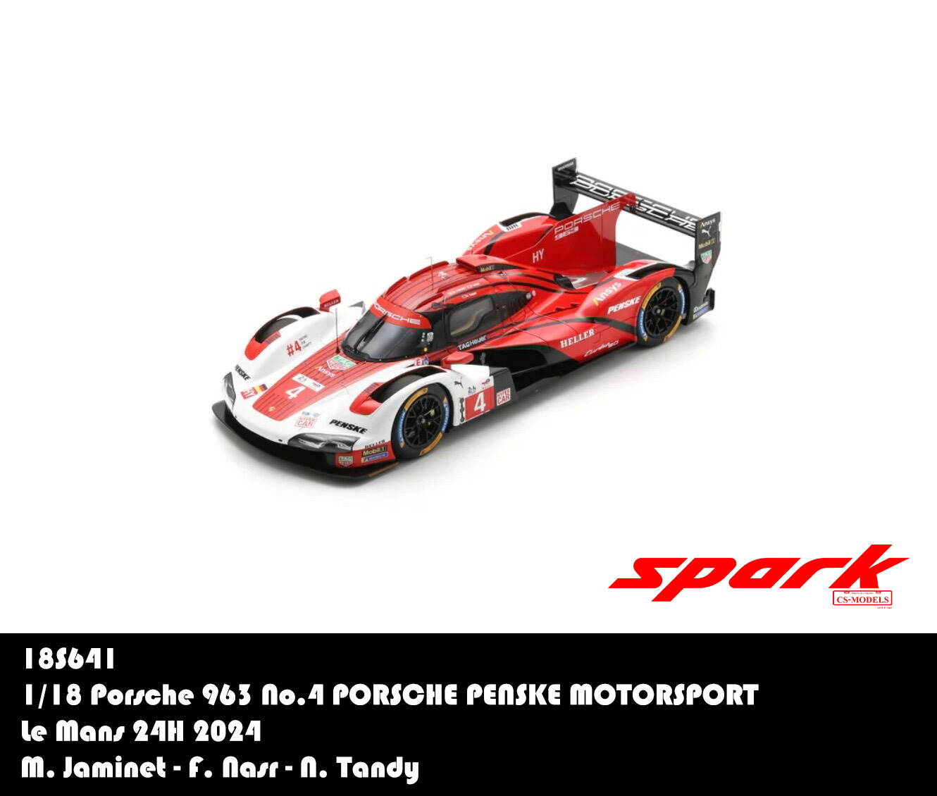 スパーク spark 18 Alpine アルピーヌ A424 LMDh スパークモデル spark 1/18 アルピーヌ Alpine A424 LMDh 2024 ル