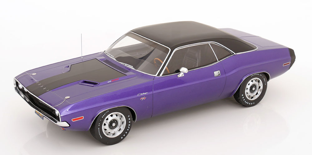 Otto Mobile otmg083 オットモビル 1/12 ミニカー レジン プロポーションモデル 1970年モデル ダッジ Dodge Challenger R/T Plum Crazy 1970 パープル|ディー・ティー・ダブリュー