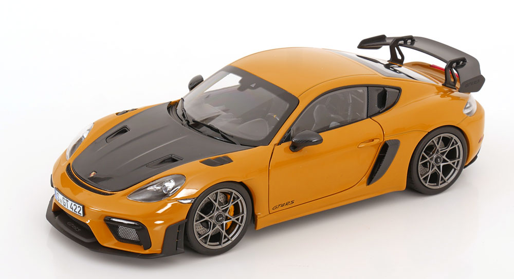 あべしゅん1/43 ポルシェ 718 ケイマン GT4 RS #152 Minichamps 1:43 Porsche 718 Cayman GT4 RS 2022 azzuro thetys