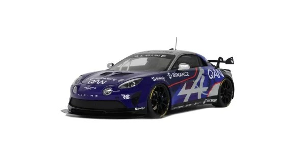 Otto Mobile otm1160 オットモビル 1/18 ミニカー レジン プロポーションモデル 2024年モデル ルノー アルピーヌ 2024 Alpine A110 GT4 EVO Alpine Esports Series｜ディー・ティー・ダブリュー 18,485円