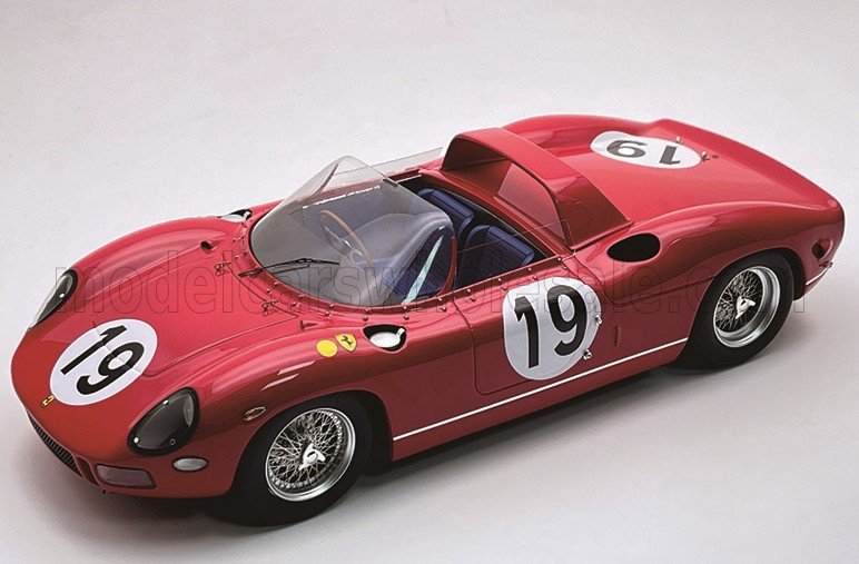 Tecnomodel テクノモデル 1/18 ミニカー レジン プロポーションモデル 1964年ルマン24時間 第3位 フェラーリ FERRARI - 330P 4.0L V12 TEAM SEFAC FERRARI SPA No.19 3rd 24h LE MANS 1964 JOHN SURTEES - LORENZO BANDINI